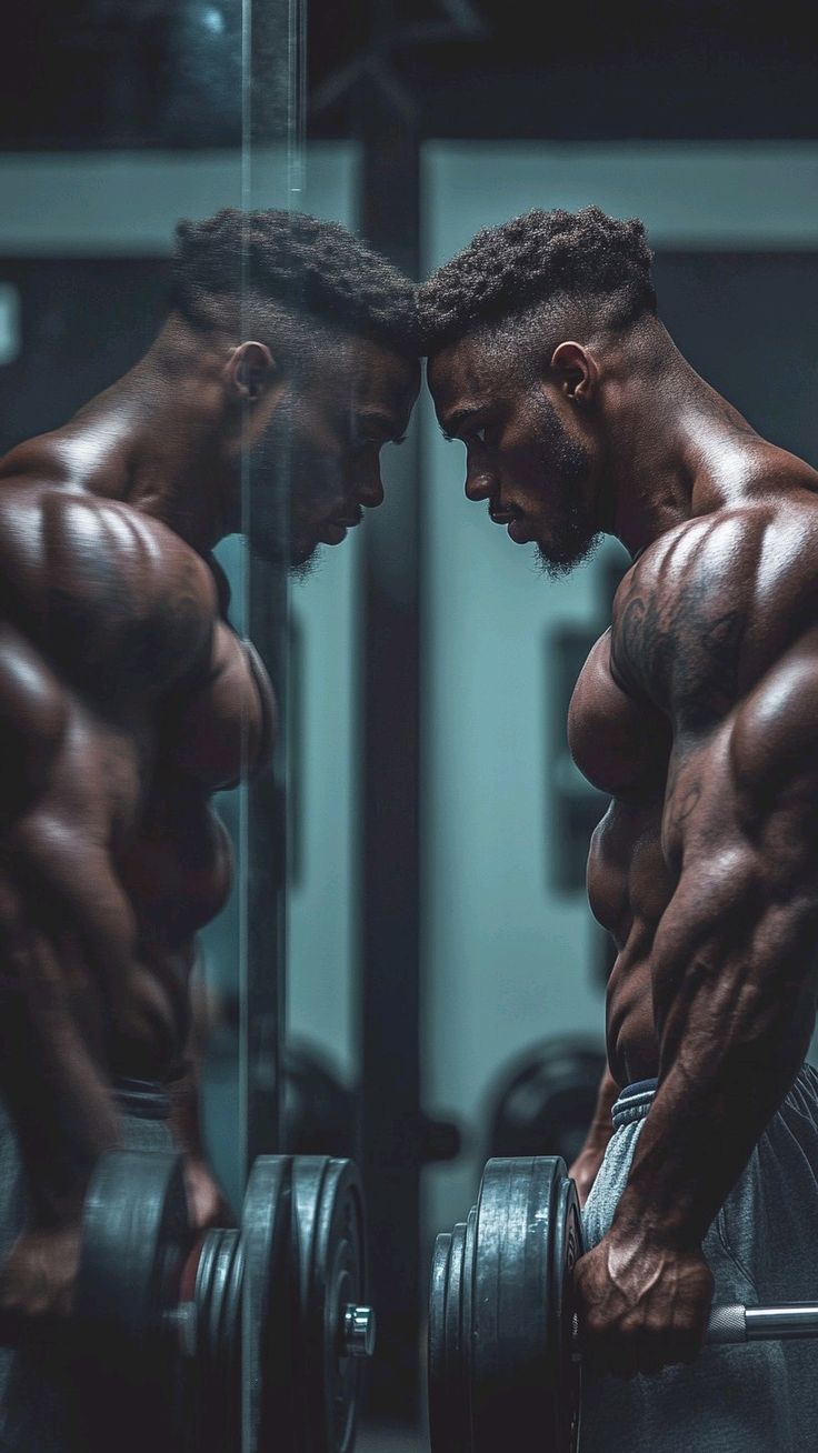 Transformation physique masculine - musculature développée